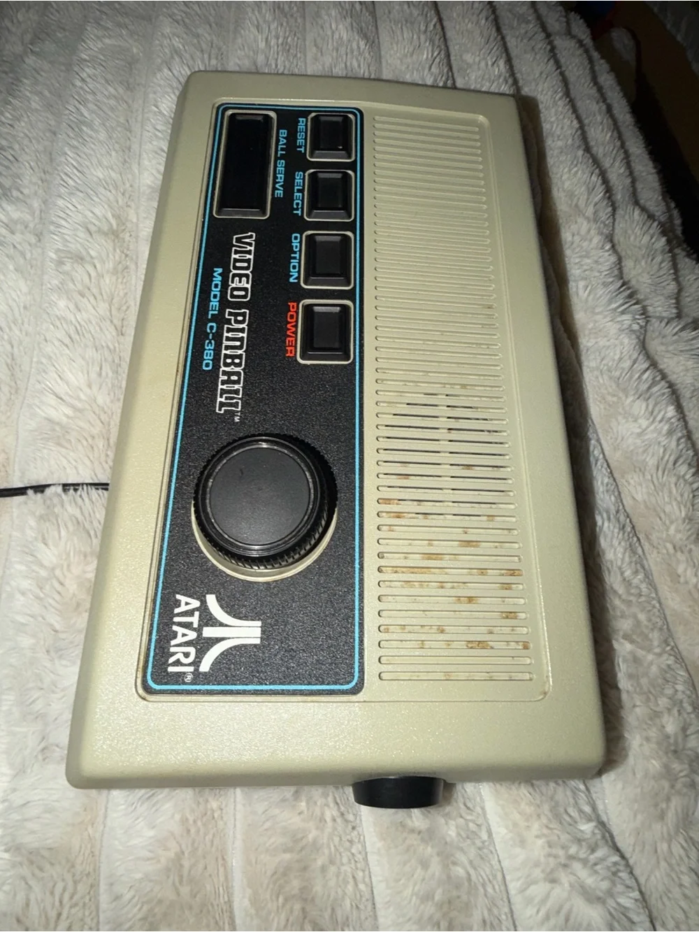 Atari Video Pinball Model C-380 Console Video Game Vintage 1977 Classic Used AVP